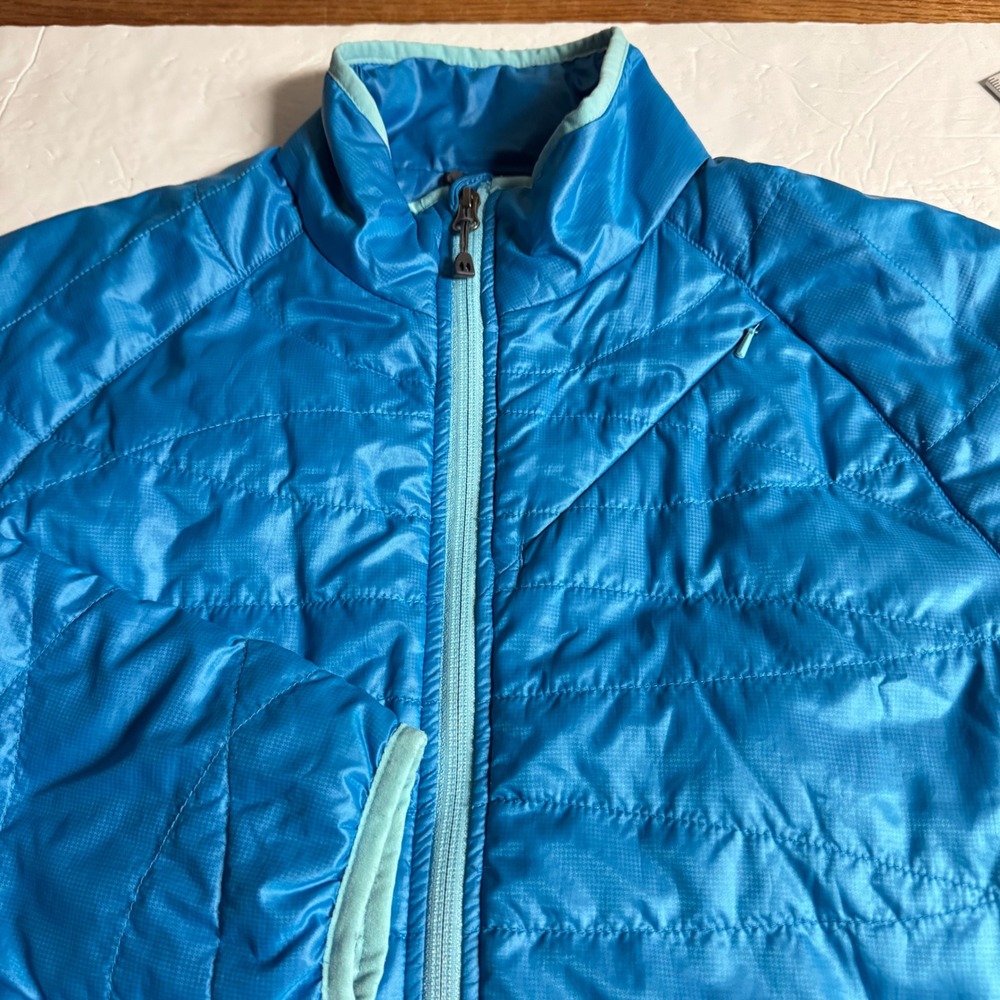 REI Co-op Revelcloud Blue Puffer Jacket Primaloft Pertex Quantum Womens Small